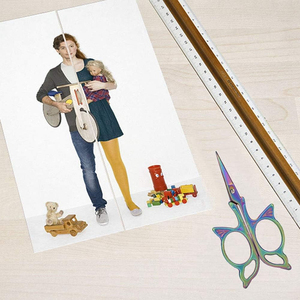 Instrument de précision compact et portable pour projets d'artisanat, coupe-fil, couture, travaux d'aiguille, ciseaux fantaisie et broderie - Product Image 2