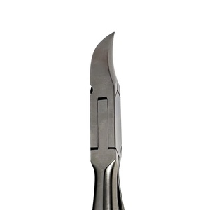 Pince à ongles professionnelle en acier inoxydable de 14 cm à coupe concave, mâchoires coniques, coupe-ongles robuste pour podologie par KKZ International - Product Image 4