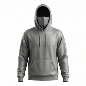 Sudadera con Capucha Personalizada con Bordado, de Felpa de Algodón Ecológico, Talla Grande, para Otoño, Producto de Marca, Suave y Cálida, Color Personalizado - Product Image 1