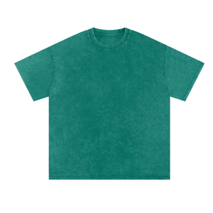 Camisetas Oversize para Hombre con Lavado Ácido, Impresión Digital, 100% Algodón Orgánico, Estilo Urbano Ecológico, Venta al por Mayor de Fabricante - Product Image 1