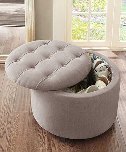 Banc ottoman en bois minimaliste de luxe avec revêtement en tissu pour la chambre à coucher et la zone de dressing - Product Image 5