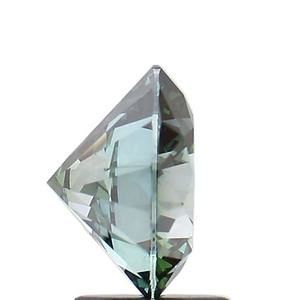 Diamants de laboratoire certifiés IGI, couleur vert vif fantaisie, taille ronde, pour la création de bijoux, pour bague de fiançailles - Product Image 3