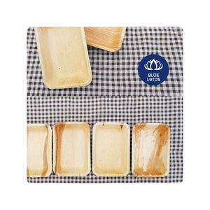 Assiette en feuille de palmier GEM LE, très demandée, pour la restauration, les fêtes et les dîners en plein air, Vietnam - Product Image 1