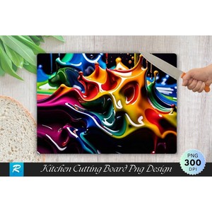 เขียงไม้ MDF สีสันสดใส ขายส่ง |   งานศิลปะนีออนตกแต่งครัว บอร์ดอินเดีย - Product Image 1