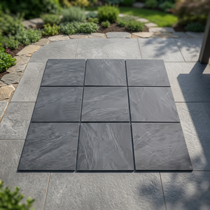 Country Antracite 20mm Full Body Porcelain Pavers 600x900mm Heavy Duty Outdoor Ceramic Floor <b>Tiles</b> - Product Image 2