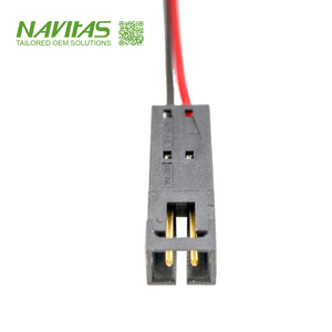 ชุดสายไฟแบตเตอรี่แบบกำหนดเอง Molex 70107 สายเคเบิลตัวเมีย 2 พิน ผู้ผลิต OEM - Product Image 4