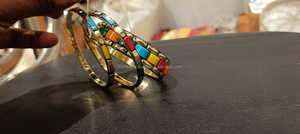 Modern Muse Ensemble de manchettes et bracelets ajustables faits à la main en laiton Bijoux de créateur tendance pour le style des femmes - Product Image 4