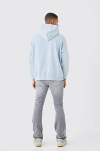 Custom Color Regular Fit Custom 3D for Zipper-Up Winter Plain Dyed Unisex Streetwear High Quality 100% Cotton 410GSM - Product Image 2