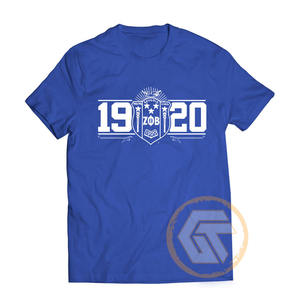 Camiseta de Algodón Personalizada al por Mayor de Zeta Phi Beta, Ropa de Sororidad de Alta Calidad para Mujeres, Bordado para Fraternidad, Todas las Temporadas - Product Image 3