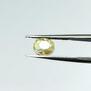 Zafiro amarillo ovalado natural de 2,98 quilates de Sri Lanka, piedras preciosas sueltas para la fabricación de joyas y anillos YSON-21 - Product Image 1