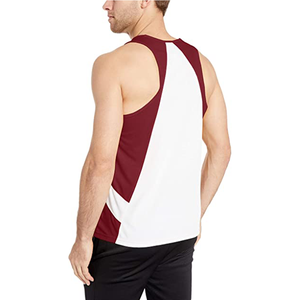 Débardeur de sport pour homme avec logo personnalisé, compression, coupe ajustée, fitness, musculation, grande taille, sans manches - Product Image 4