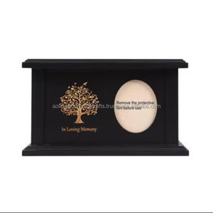 Urna de madera hecha a mano para cenizas de adultos, urnas funerarias para entierro con alta calidad. - Product Image 1