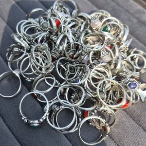 Best Quality Brass Real Natural Gemstone <b>Ring</b> Unisex Classic Healing <b>Crystal</b> Stone Jewelry Gift Birthday Anniversary Sale - Product Image 3