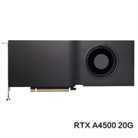Nouvelle station de travail professionnelle pour l'IA, le calcul, le CAO, la visualisation 3D, avec PCIe, DisplayPort, MXM, ventilateur, Quadro RTX A4500 20 Go GDDR6