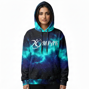 Hoodie unisexe décontracté de qualité supérieure avec impression par sublimation sur toute la surface pour les collections streetwear - Product Image 1