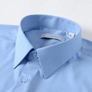 Chemises boutonnées pour hommes, style tendance, 100% coton, respirantes, écologiques, anti-rides, séchage rapide, coupe décontractée, look moderne et décontracté - Product Image 3