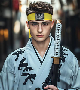 Bandeau croisé uni pour femme, anti-transpiration, élastique, de haute qualité, pour le sport et le fitness - Product Image 3