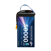 Аккумулятор для дрона 6S 22.2В 50000мАч 400Втч/кг, высокоплотный литий-ионный полутвердый аккумуляторный блок с возможностью индивидуальной настройки для дронов/БПЛА/VTOL