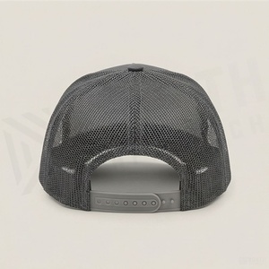 Unisex Mesh Trucker <b>Cap</b> Camouflage Pattern Adjustable <b>Flat</b> Brim 6-Panel Hat Spring <b>Summer</b> Casual Wear - Product Image 2