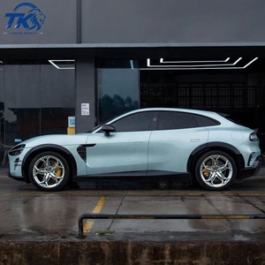Rines de Aleación de Aluminio Forjado de 15-21 Pulgadas, Personalizados, 5x112, 5x120, 5x114.3, Bicolor Verde, Diseño Poligonal, para Porsche, BMW, Mercedes, Audi - Product Image 6