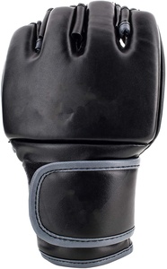 Gants de MMA personnalisés de haute qualité Gants de grappin de combat lestés dans toutes les couleurs Produit vierge uni pour la protection des équipements de boxe - Product Image 2