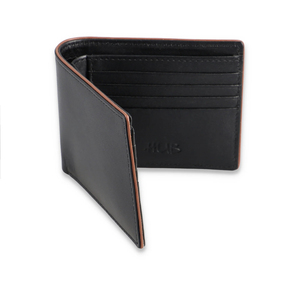 Cartera de Cuero Genuino para Hombre, Venta al Por Mayor, Múltiples Ranuras para Tarjetas, Corta, Elegante, de Alta Calidad, con Logotipo Personalizado, MOQ Bajo, Premium, para Uso Diario - Product Image 3