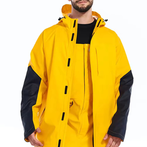 Dernier design, prix bas et matériaux de qualité, vestes de pluie pour hommes, vente chaude, veste de pluie légère pour hommes avec fermeture éclair intégrale, prix abordable - Product Image 4