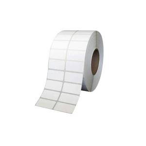 Direct Thermal Labels White Dual Row <b>Sticker</b> Roll For Desktop <b>Printers</b> Retail Inventory Barcode Logistics Tracking Blank Roll - Product Image 1