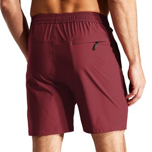 Shorts de course athlétiques pour hommes, séchage rapide, légers, pour la gym et l'entraînement, avec poche zippée et taille élastique - Product Image 6