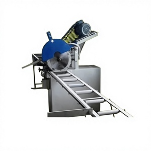 เครื่องอัดไฮดรอลิกอัตโนมัติเต็มรูปแบบ Garnet Tools สำหรับงานหนัก โครงสร้างเหล็กอ่อน สำหรับงานอุตสาหกรรมและงานไม้ สีเทา-น้ำเงิน - Product Image 3