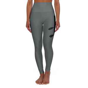 Ensemble 2 pièces de leggings et soutien-gorge de sport respirants pour femmes, fabriqués en usine, au-dessus du genou, sans couture, pour le yoga - Product Image 1