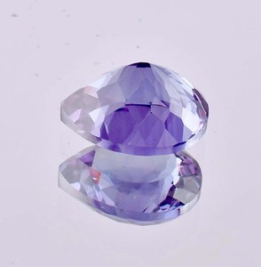 Alexandrita de Cambio de Color Natural, 200g, Corte Pera, Púrpura, Certificada por IGI, Plata de Ley 925, Gema Suelta para Anillo o Colgante - Product Image 2