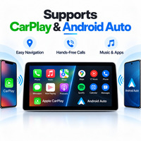12.3 inç Android 15 Araç Multimedya Oynatıcısı, Carplay özellikli Otomobil Radyosu Stereo GPS Navigasyon, BMW 7 Serisi F01 F02 F03 F04 için
