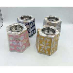 Quemador de Incienso Artesanal con Incrustaciones de Hueso para Difusión de Aromas Espirituales - Product Image 2