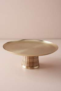 Support à gâteau en aluminium poli à la main personnalisable pour la présentation de gâteaux haut de gamme, avec une texture lisse et une brillance durable - Product Image 4