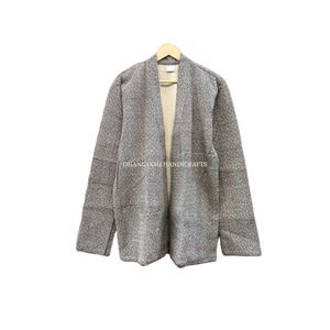 Indien 100% coton manteau d'hiver matelassé Kantha veste Vintage multicolore bloc imprimé vestes cadeau d'été Style bohème manteau - Product Image 1