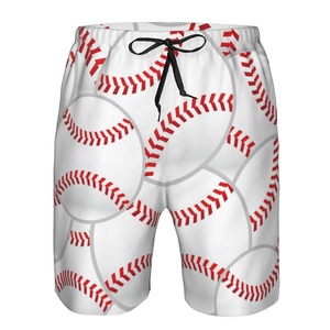 Men's High Street Style Eco-Friendly Quick-Dry <b>Sports</b> <b>Shorts</b> Fully Custom Solid Pattern Baseball <b>Shorts</b> Elastic Digital Printing - Product Image 6