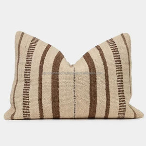 Funda De Almohada tejida 100% funda de cojín de algodón funda de almohada para decoración del hogar de fabricante indio - Product Image 2