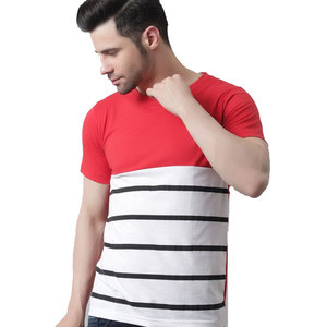 Nouveaux T-shirts personnalisés en gros pour hommes, couleur unie, vêtements décontractés d'extérieur, polyester/coton, respirants, écologiques, séchage rapide, manches courtes - Product Image 2