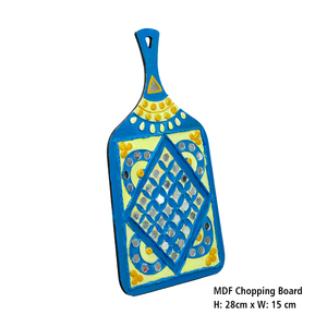 Planche à découper en bois imprimée en émail, économique |   Planche à découper artisanale, lavable au lave-vaisselle, pour fruits, légumes et fromages - Product Image 5