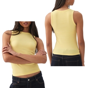 Camiseta Deportiva de Yoga sin Mangas para Mujer, Cuello Redondo, Transpirable, de Secado Rápido, para Gimnasio y Fitness, Venta al Por Mayor Personalizada - Product Image 5