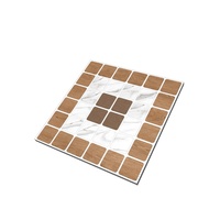 Carreaux de sol extérieurs en porcelaine 12x12 pour parking, épaisseur 10-12mm, imprimés numériquement, style rustique, garantie 5 ans - Prix de gros