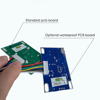 Cerradura Inteligente para Puerta de Hotel, Sistema de Control de Acceso de Acero Inoxidable Pulido con Llave de Tarjeta RFID IC e Instalación Fácil