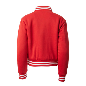 TRENDY <b>WOMEN</b> CROPPED LETTERMAN <b>JACKET</b> <b>VARSITY</b> <b>BOMBER</b> CUSTOM EMBROIDERY LOGO STREETWEAR Y2K FASHION WHOLESALE OEM SUPPLIER - Product Image 3