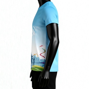 <b>Men</b> Running T <b>Shirt</b> Comfortable Lightweight Breathable <b>Stretch</b> Performance Quick Dry Athletic Running Training Exercise Fitness - Product Image 3