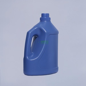 Bidon carré en plastique HDPE personnalisé de 3,2 L pour produits chimiques, détergents, boissons, cosmétiques, emballage avec bouchon à vis, Natu Plastics - Product Image 5