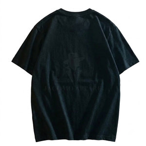 T-shirt streetwear respirant et doux, imprimé en relief, coton premium, graphisme en relief, confortable, mode décontractée pour hommes - Product Image 2