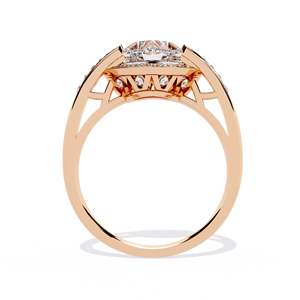 Anillo de Oro Sólido de 10k, 14k y 18k con Diamante en Forma de Corazón Clásico de 1.5 Ct de Aries Jewel para Mujer, para Regalo, Compromiso, Aniversario, Boda - Product Image 6