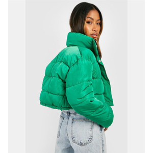 Chaquetas Cortas Acolchadas para Mujer, Estilo Urbano, la Mejor Calidad, 100% Poliéster, Transpirables, Diseño de Burbujas Personalizable, Nueva Colección al por Mayor - Product Image 6