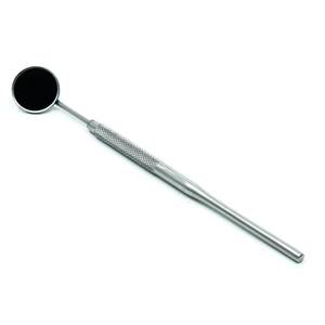 Miroir buccal chirurgical Morje en argent avec poignée moletée, instrument chirurgical certifié CE de classe II - Product Image 4